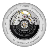  Shop Authentic Tissot T Classic Tradition Powermatic 80 Open Heart Silver Dial Brown Leather Strap Watch for Men - T063.907.16.038.00 - Luxxuri