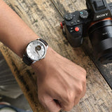  Shop Authentic Tissot T Classic Tradition Powermatic 80 Open Heart Silver Dial Brown Leather Strap Watch for Men - T063.907.16.038.00 - Luxxuri