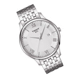  Shop Authentic Tissot T Classic Tradition Silver Dial Silver Steel Strap Watch For Men - T063.610.11.038.00 - Luxxuri