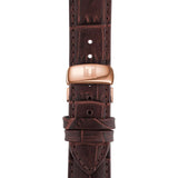  Shop Authentic Tissot T Classic Tradition Blue Dial Brown Leather Strap Watch For Men - T063.610.36.047.00 - Luxxuri