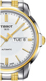  Shop Authentic Tissot T Classic Automatics III White Dial Two Tone Steel Strap Watch For Men - T065.430.22.031.00 - Luxxuri