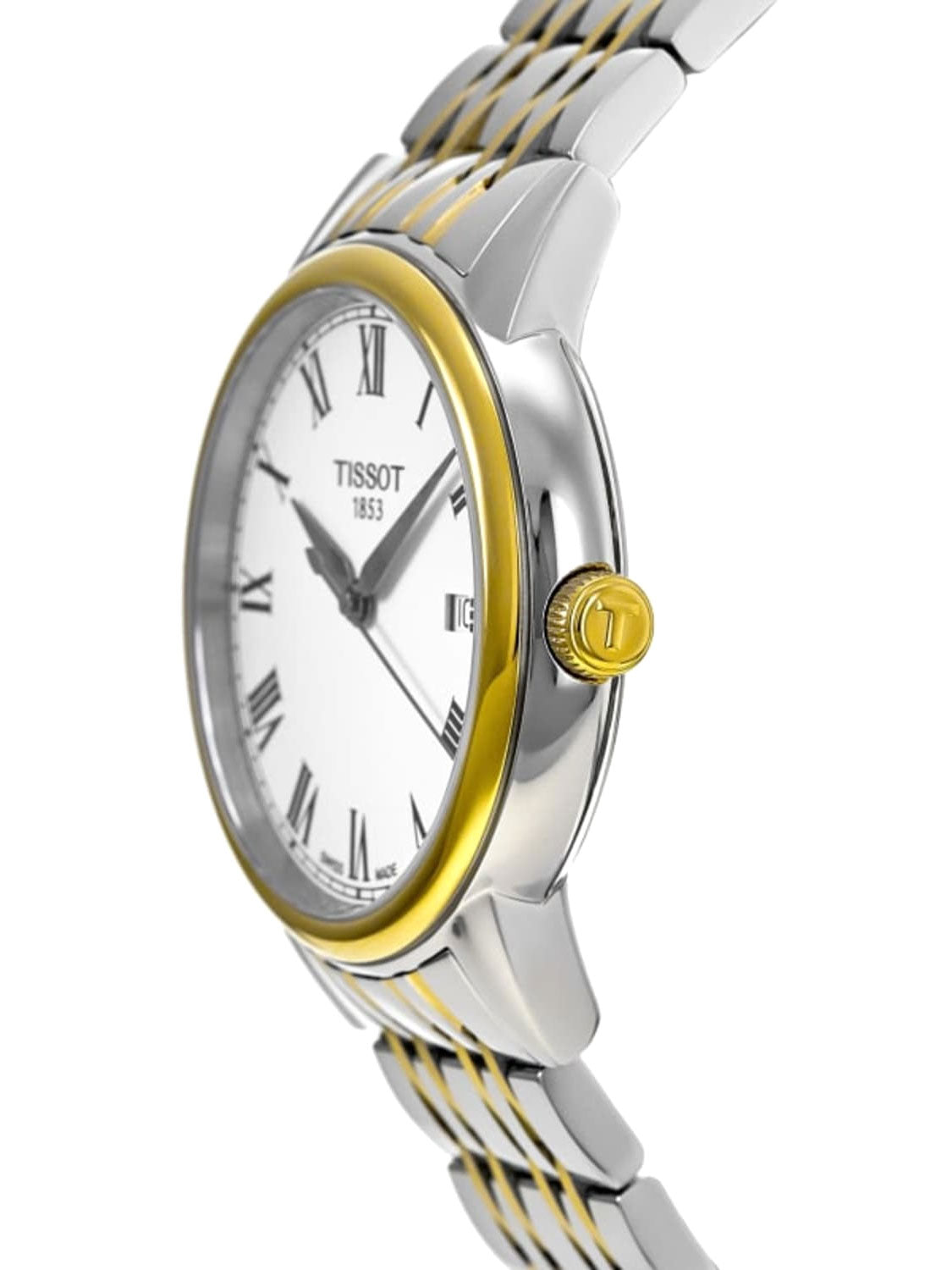  Shop Authentic Tissot Carson Lady White Dial Two Tone Steel Strap Watch For Women - T085.210.22.013.00 - Luxxuri