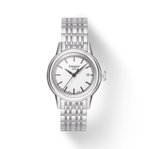  Shop Authentic Tissot Carson Lady Steel Quartz Watch For Women - T085.210.11.011.00 - Luxxuri