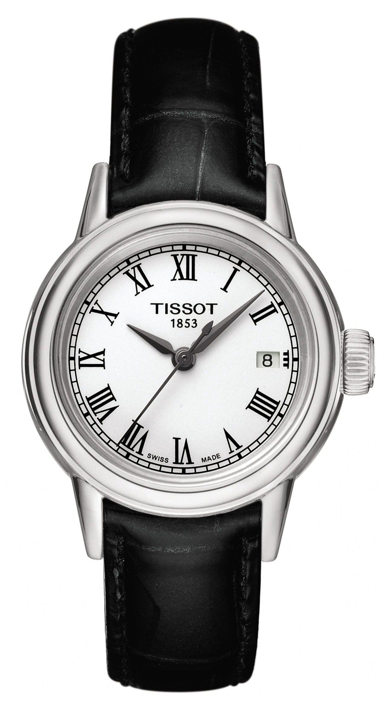 Shop Authentic Tissot T Classic Carson White Dial Brown Leather Strap Watch For Women - T085.210.16.013.00 - Luxxuri
