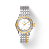 Shop Authentic Tissot Carson Steel Lady White Dial Quartz Watch For Women - T085.210.22.011.00 - Luxxuri