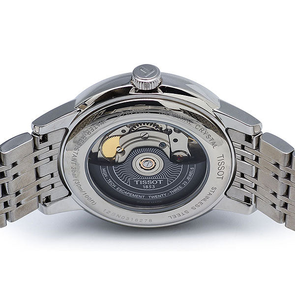  Shop Authentic Tissot Classic Carson Powermatic 80 Black Dial Silver Steel Strap Watch For Men - T085.407.11.051.00 - Luxxuri