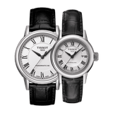  Shop Authentic Tissot Carson Powermatic 80 White Dial Black Leather Strap Watch For Men - T085.407.16.013.00 - Luxxuri