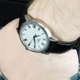  Shop Authentic Tissot T Classic Carson White Dial Brown Leather Strap Watch For Women - T085.210.16.013.00 - Luxxuri
