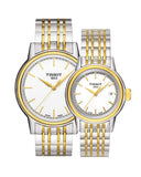  Shop Authentic Tissot T Classic Carson Quartz White Dial Two Tone Steel Strap Watch for Men - T085.410.22.011.00 - Luxxuri