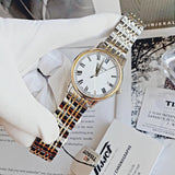  Shop Authentic Tissot T Classic Carson Quartz White Dial Two Tone Steel Strap Watch for Men - T085.410.22.013.00 - Luxxuri