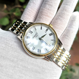  Shop Authentic Tissot T Classic Carson Quartz White Dial Two Tone Steel Strap Watch for Men - T085.410.22.013.00 - Luxxuri