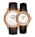  Shop Authentic Tissot Carson Lady Steel Quartz Brown Leather Strap Watch For Women - T085.210.36.011.00 - Luxxuri