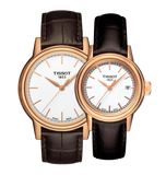  Shop Authentic Tissot Carson Lady Steel Quartz Brown Leather Strap Watch For Women - T085.210.36.011.00 - Luxxuri