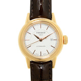  Shop Authentic Tissot Carson Automatic White Dial Brown Leather Strap Watch For Women - T085.207.36.011.00 - Luxxuri