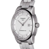  Shop Authentic Tissot Luxury Powermatic 80 Silver Dial Silver Steel Strap Watch For Men - T086.407.11.031.00 - Luxxuri
