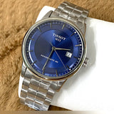  Shop Authentic Tissot Luxury Powermatic 80 Blue Dial Silver Steel Strap Watch For Men - T086.407.11.041.00 - Luxxuri