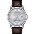  Shop Authentic Tissot Luxury Powermatic 80 Silver Dial Brown Leather Strap Watch For Men - T086.407.16.037.00 - Luxxuri