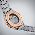 Tissot T Classic Luxury Powermatic 80 Black Dial Silver Steel Strap Watch For Men - T086.407.22.067.00