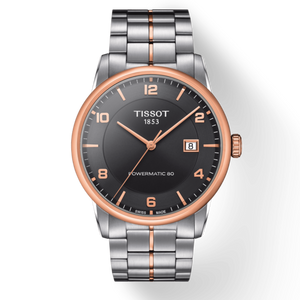  Shop Authentic Tissot T Classic Luxury Powermatic 80 Black Dial Silver Steel Strap Watch For Men - T086.407.22.067.00 - Luxxuri