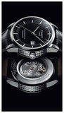  Shop Authentic Tissot T Classic Luxury Powermatic 80 Black Dial Black Leather Strap Watch For Men - T086.408.16.051.00 - Luxxuri