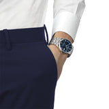 Shop Authentic Tissot Luxury Powermatic 80 Blue Dial Silver Steel Strap Watch For Men - T086.407.11.041.00 - Luxxuri