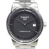  Shop Authentic Tissot Luxury Powermatic 80 Black Dial Silver Steel Strap Watch For Men - T086.407.11.051.00 - Luxxuri