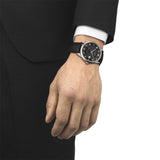 Shop Authentic Tissot T Classic Luxury Black Dial Black Leather Strap Watch For Men - T086.407.16.051.00 - Luxxuri