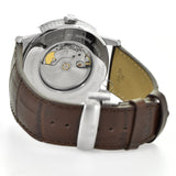  Shop Authentic Tissot Luxury Powermatic 80 Silver Dial Brown Leather Strap Watch For Men - T086.407.16.031.00 - Luxxuri