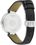  Shop Authentic Tissot T Lady Flamingo Mother of Pearl White Dial Black Leather Strap Watch for Women - T094.210.16.111.00 - Luxxuri