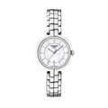  Shop Authentic Tissot T Lady Flamingo Mother of Pearl White Dial Silver Steel Strap Watch For Women - T094.210.11.111.00 - Luxxuri