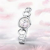  Shop Authentic Tissot T Trend Flamingo Mother of Pearl Dial Silver Steel Strap Watch for Women - T094.210.11.116.00 - Luxxuri