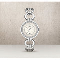 Tissot T Trend Flamingo Mother of Pearl Dial Silver Steel Strap Watch for Women - T094.210.11.116.00