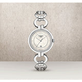  Shop Authentic Tissot T Trend Flamingo Mother of Pearl Dial Silver Steel Strap Watch for Women - T094.210.11.116.00 - Luxxuri