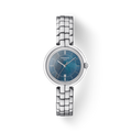  Shop Authentic Tissot T Lady Flamingo Mother of Pearl Blue Dial Silver Steel Strap Watch For Women - T094.210.11.121.00 - Luxxuri