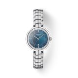  Shop Authentic Tissot T Lady Flamingo Mother of Pearl Blue Dial Silver Steel Strap Watch For Women - T094.210.11.121.00 - Luxxuri