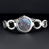  Shop Authentic Tissot T Lady Flamingo Mother of Pearl Blue Dial Silver Steel Strap Watch for Women - T094.210.11.126.00 - Luxxuri