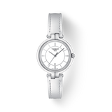  Shop Authentic Tissot T Lady Flamingo White Dial White Leather Strap Watch For Women - T094.210.16.011.00 - Luxxuri