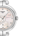  Shop Authentic Tissot T Trend Flamingo Valentines Mother of Pearl White Dial White Leather Strap Watch For Women - T094.210.16.111.01 - Luxxuri