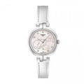  Shop Authentic Tissot T Trend Flamingo Valentines Mother of Pearl White Dial White Leather Strap Watch For Women - T094.210.16.111.01 - Luxxuri