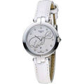  Shop Authentic Tissot T Trend Flamingo Valentines Mother of Pearl White Dial White Leather Strap Watch For Women - T094.210.16.111.01 - Luxxuri