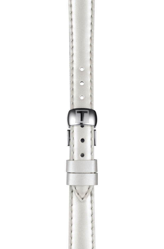  Shop Authentic Tissot T Lady Flamingo White Dial White Leather Strap Watch For Women - T094.210.16.011.00 - Luxxuri