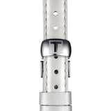  Shop Authentic Tissot T Lady Flamingo Mother of Pearl White Dial White Leather Strap Watch For Women - T094.210.26.111.01 - Luxxuri