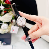  Shop Authentic Tissot T Lady Flamingo Mother of Pearl White Dial Black Leather Strap Watch for Women - T094.210.16.111.00 - Luxxuri