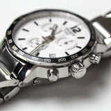 Shop Authentic Tissot Quickster Chronograph Silver Dial Watch For Men - T095.417.11.037.00 - Luxxuri