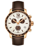  Shop Authentic Tissot Quickster Chronograph Silver Dial Watch For Men - T095.417.36.037.01 - Luxxuri