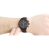  Shop Authentic Tissot Quickster Chronograph Black Dial Watch For Men - T095.417.36.057.00 - Luxxuri