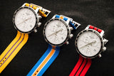  Shop Authentic Tissot Quickster Chronograph NBA Miami Heat Edition White Dial Two Tone NATO Strap Watch for Men - T095.417.17.037.08 - Luxxuri