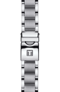 Tissot Quickster Chronograph Black Dial Silver Steel Strap Watch For Men - T095.417.11.067.00