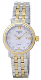  Shop Authentic Tissot T Classic Bridgeport Automatic Mother of Pearl Dial Two Tone Steel Strap Watch for Women - T097.410.22.116.00 - Luxxuri