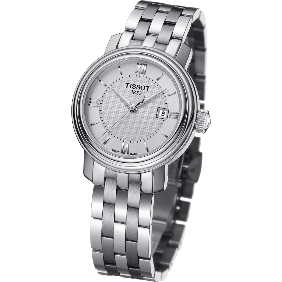  Shop Authentic Tissot T Classic Bridgeport Lady Quartz Stainless Steel Watch For Women - T097.010.11.038.00 - Luxxuri